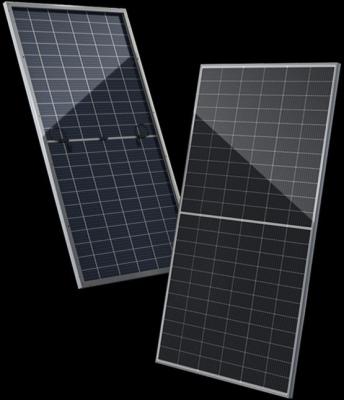 China 380 Watt 10,50A Painéis solares bifaciais 380W Painel solar quadro preto à venda