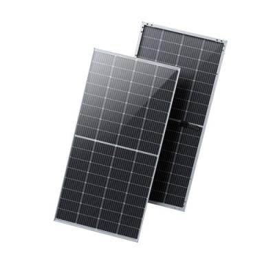 China 410 Watt IP68 Bifacial painéis solares cristalinos com quadro preto monocristalino HJT à venda