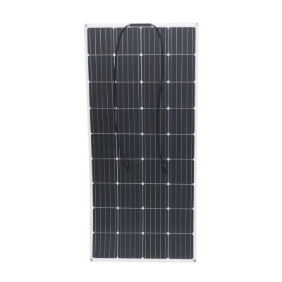 China 180W ETFE Surface Flexible Monocrystalline Solar Panel for sale