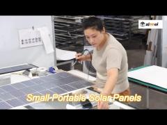 10w small portable solar panels 340 x 240 x 17mm 10 watt monocrystalline solar panel