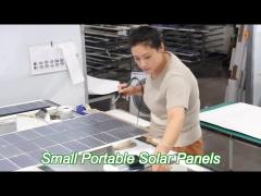 10w small portable solar panels 340 x 240 x 17mm 10 watt monocrystalline solar panel