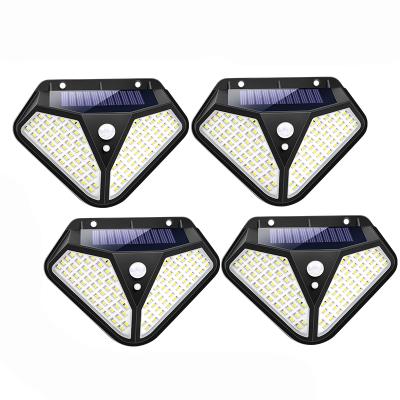 China 2021 Newest Gardensolar 102 LED Outdoor Wall Courtyard Lights Outdoor Solar Powered Outdoor Motion Sensor Lights for sale