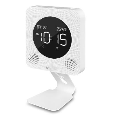 China Calendars Inveer Wall Mount FM Radio and MP3 Player BT Speakers Digital Alarm Clock for sale