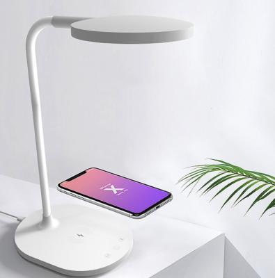 China Inveer RG0 Level Table LED Backlight Modern Anti-blue Light Eye Protected Reading Lamp With 10W Wireless High Speed ​​Charging for sale