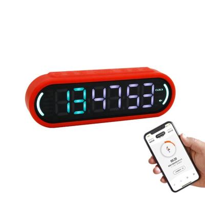 China ABS Gym Smart Timer Built-in Magnet For Tabata HIIT EMOM Muttahida Majlis-e-Amal Boxing Interval Circuit Training for sale