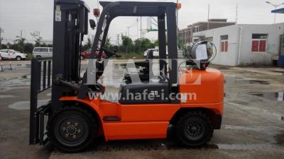 China Combustion Counterbalanced  FY30T LPG forklift 3.0t,Nissan K25, hydraulic transmission, Impco LPG system, VM300, LF092 for sale