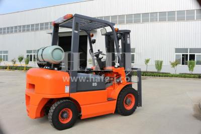 China Combustion Counterbalanced  LPG forklift FY25T 2.5t 4.8M Gasoline/Liquefied gas/Natural gas LPG Forklift with side shif for sale