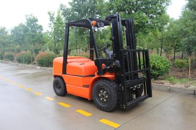 China 3t  hydraulic Diesel forklift  with sideshift and fork positioner with chinese ISUZU engine double front tyre for sale