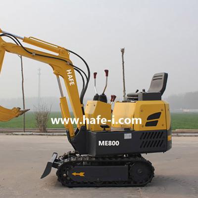 China Cheaper 0.8t 800kg mini excavator with nice performance with chinese engine made in china hot sell in newzealand for sale