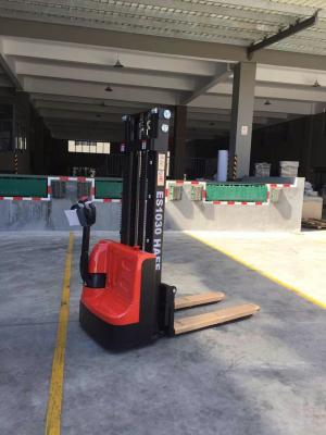 China Most polular forklift in EURO electric forklift 1ton/3m lifting height  with adjustable fork  USD2250/UNIT  promotion for sale