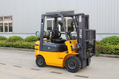 China Environmental protection FY18T LPG forklift 1.8t, GQ-4Y engine from TOYOTA,, hydraulic transmission, Impco LPG system, V for sale