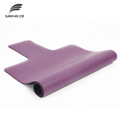 China SANFAN Non Slip Non Slip Gym Pilates Reformer Eco-Friendly Natural Rubber Mat Pilates Mat Reformer Equipment Cover PU Yoga Mats for sale