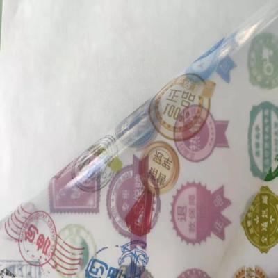 China Self-adhesive A4 dye and dye inkjet printing label paper a4 pp sticker PET white transparent PVC bright paper for sale