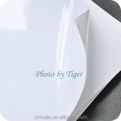 China white transparent pvc inkjet printing sticker paper a4 pp label paper PET for sale