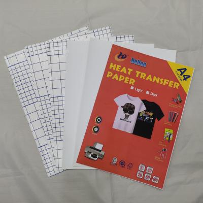 China Clothing A4 A5 Soft Hand Feeling Inkjet Light Heat Transfer Dark Paper Heat Transfer Paper for sale