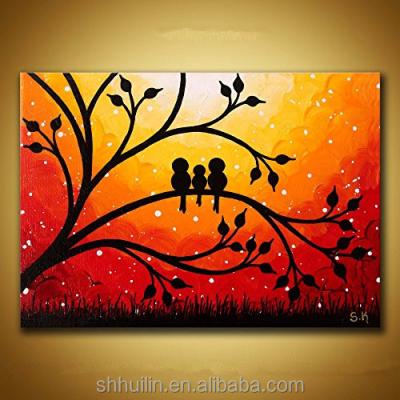 China Inkjet Printing Morden Outdoor 305gsm Wall Oil Art Dry Easy Painting Canvas for sale