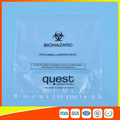 China Leak Proof Soft Specimen Transport Bags For Transporting Lab Specimens for sale