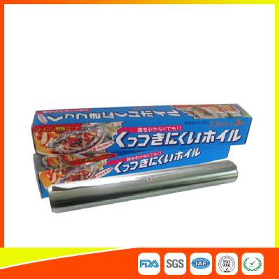 China OEM Kitchen Aluminium Foil Roll Food Grade For Cooking / Freezing for sale