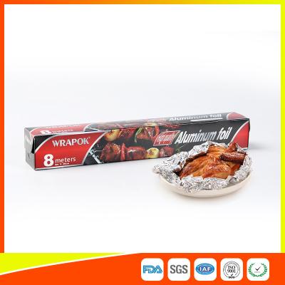 China Hoja apoyada papel de aluminio para el acondicionamiento de los alimentos, papel de embalaje de aluminio en venta