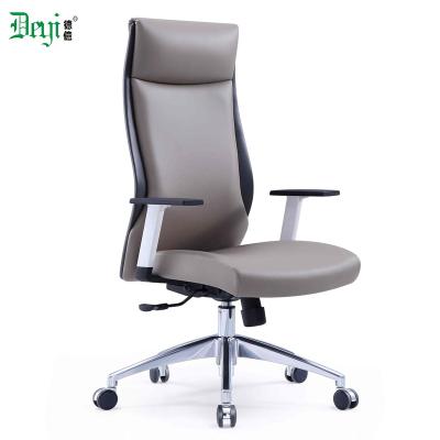 China (Height)Adjustable Top Selling High Quality Adjustable Comfortable Leather Arm Accent Chair for sale