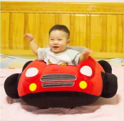 China Free Sample Lovely Colorful Baby Seats Sofa Toys Cartoons Car Seat Support Seat Baby Plush Without Filler Baby Gifts for sale