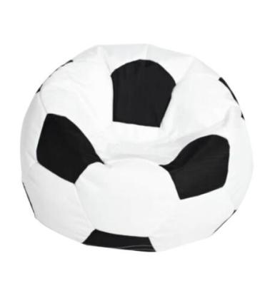 China BIG Children's Plush Toy Organizer Bean Bag Chair Cover Lovely Football Chair Print Adult Plush Storage For Kids 80cm for sale