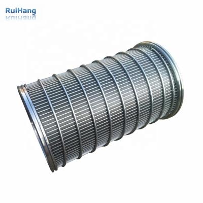 China Non Woven High Quality Stainless Steel Wedge Wire Screen For Chemical Industry Separation for sale