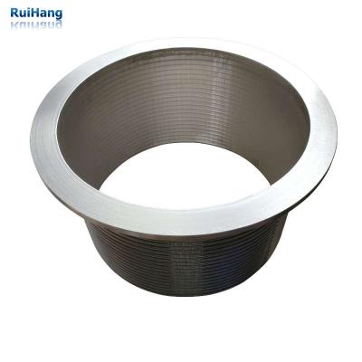 China Non Woven Slotted Wedge Wire Basket for sale