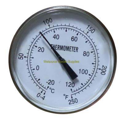 China Bimetal Kitchen Thermometers 21cm Thermometer , Perfect For Composting Worm Composter And Special Use for sale