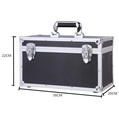 China Tool Flight Case OEM High Quality Customize Frame Drawer Aluminum Tool Grooming Box for sale