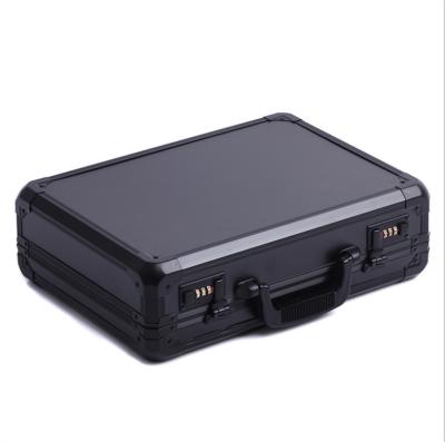 China Tooling Black Aluminum Case Camera Storage Box Aluminum Case Easy Different Electronic Suitcase Aluminum Wholesale Compartments for sale