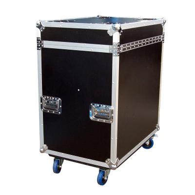 China Durable Lock Road Theft Tent Service Case Aluminum Crate Flight Case With Wheels for sale