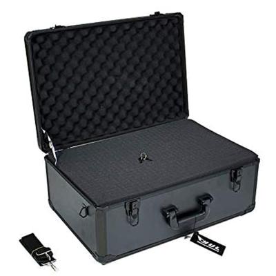 China Portable 22in Aluminum Case With Customizable Pluck Inner Foam For Test Instruments Cameras Tools Parts And Accessories for sale