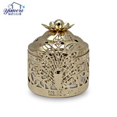 China Chinese Incense Middle East Zen Decoration Metal Censer Thurible Censer For Ramadan for sale