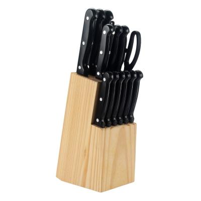 China Sustainable Gadgets NEW Cooking Stainless steel kitchen knife With Wooden Holder for sale