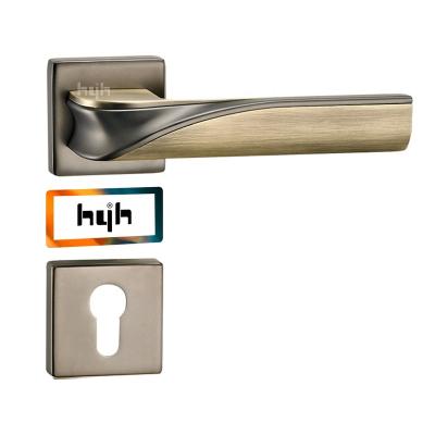 China Guangdong-hyh Modern Curve Lock Gold Hardware External Single Door Handle In Sri Lanka for sale