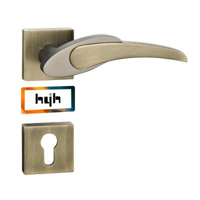 China Guangdong-hyh modern hardware zinc apartment bathroom hot sale glass door handle for sale