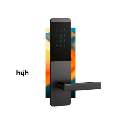 China Guangdong-hyh Electronic High Security Cheapest Quality Aluminum Security Smart Digital Electronic Door Lock For Home for sale