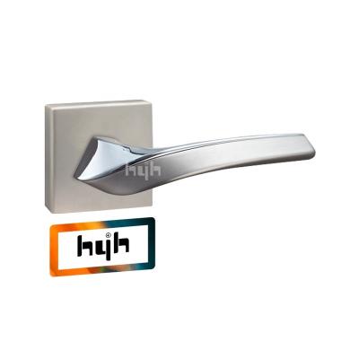 China Guangdong-hyh Hardware Luxury Passage Door Handle Zinc Alloy Double Sided Door Lock Home Place Passage Latch Double Sided Door Lock for sale