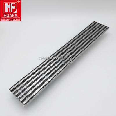 China 600mm Modern Bathroom SUS304 Stainless Steel Linear Shower Drain Floor Strainer Polished for sale