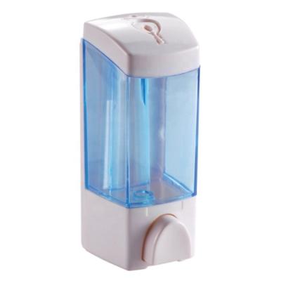 China Modern ABS Plastic 300ml Manual Hand Wash Soap Dispenser Hand Sanitizer Dispenser For Hotel School Hospital for sale