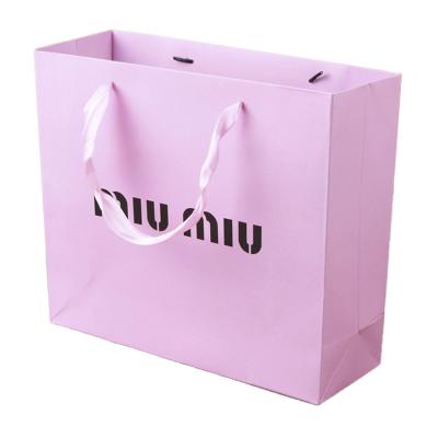 China Fashionable Customized Customized Hair Goods Kraft Paper Kraft China Hair Packaging Paper Bag for sale