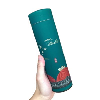 China 500ml Business Chinese Style 304 Stainless Steel Vacuum Flask Water Bottle With Filter Thermos Coffee Mug Thermocup Best Gift for sale