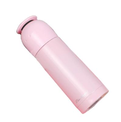 China Business 350ml Double Wall Insulated 304 Stainless Steel Thermal Water Angel Devil Vacuum Flask Sport Bottle for sale