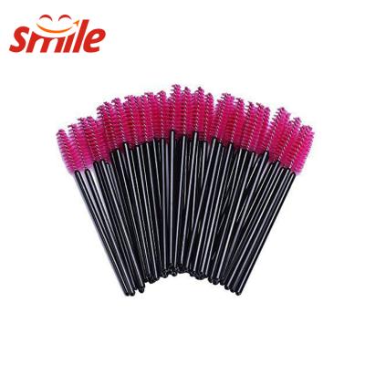 China Wholesale Lash Extension Applicator Disposable Flat Brush Makeup Tools Mascara Brushes for sale