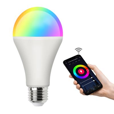 Κίνα Alexa and Google Home Amazon Hot Sale OEM ODM Wholesale 9W WiFi Security Lamp RGB Led Smart Light Bulb προς πώληση