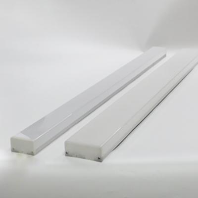 中国 Linkable Up and Down Aluminium Lighting Fixture Warehouse Led Linear Light Rectangular 販売のため