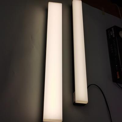 China Factory Aluminium Lighting Fixture Up Down Continuous Linear Panel Pendant Light for sale