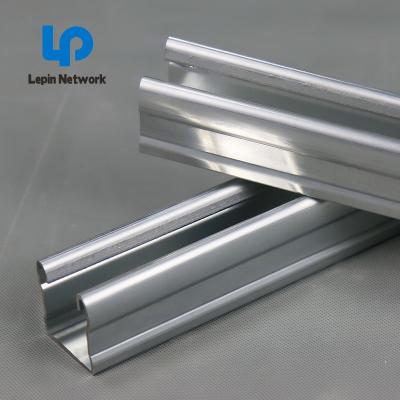 China Support Ningbo system lepin factory hot sales strut c channel 41*41 316 stainless steel c channel outsoor network ftth punch c channel for sale