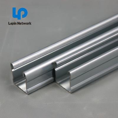 China Ningbo cabling system lepin customize HDG 41*41 galvanized c channel 41*21 posmac strut channel network ftth unistrut channel for data centry for sale